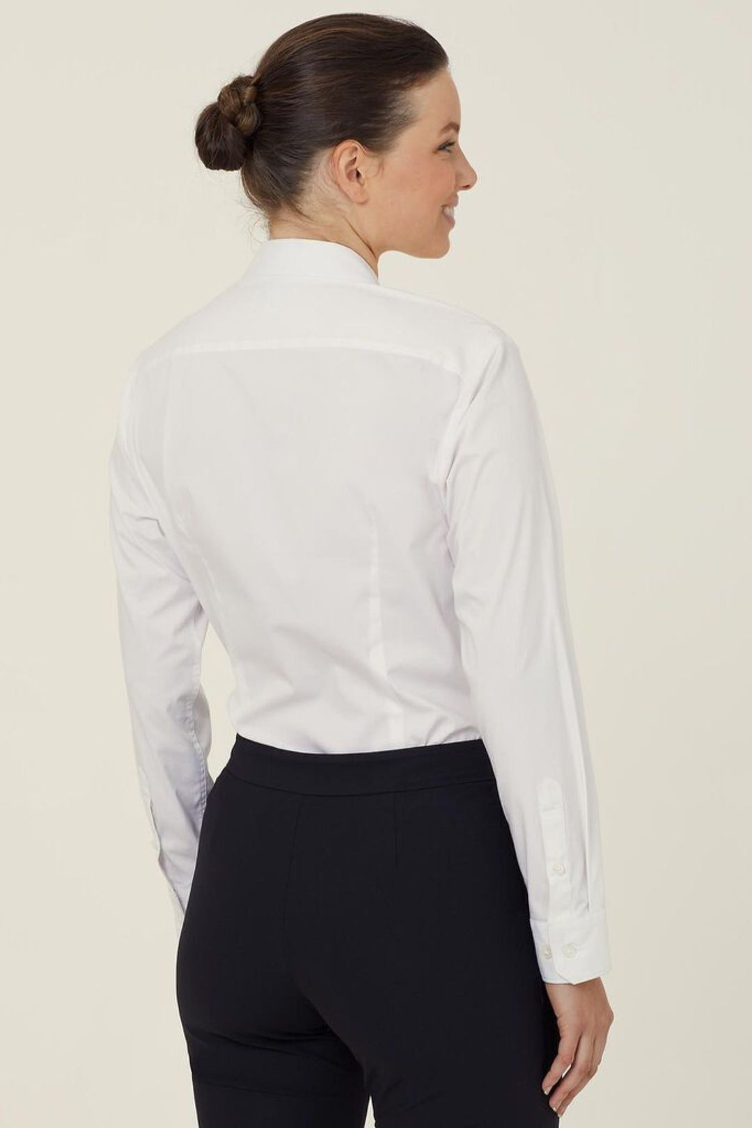 Ladies Avignon Stretch Poplin Long Sleeve Shirt - CATUKW