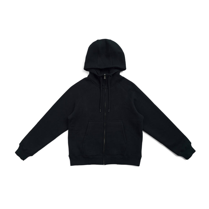 Ladies/Junior Cotton Care Kangaroo Pocket Zipper Hoodie - F370UN