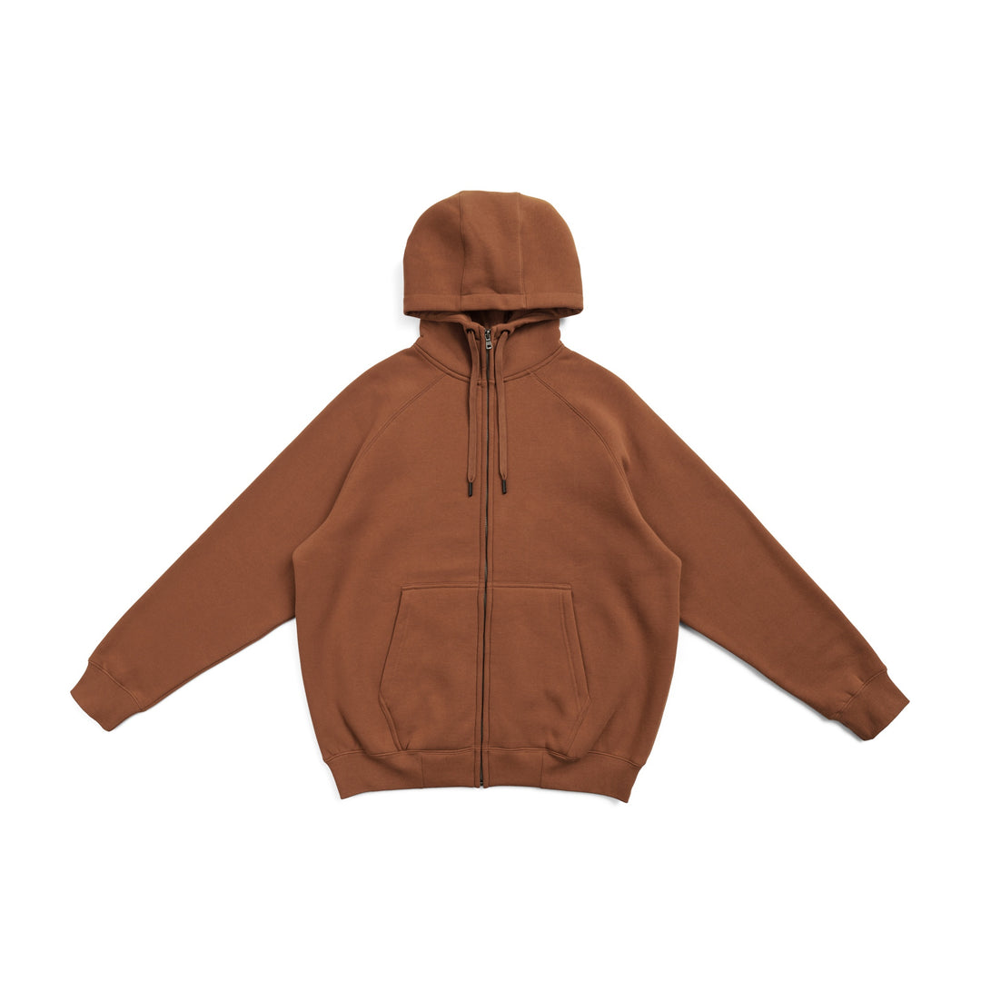 Men's Cotton Care Kangaroo Pocket Zipper Hoodie - F370ZZ