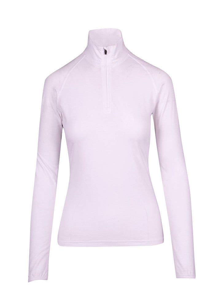 Ladies Greatness Half Zip Mock Neck - F389LD