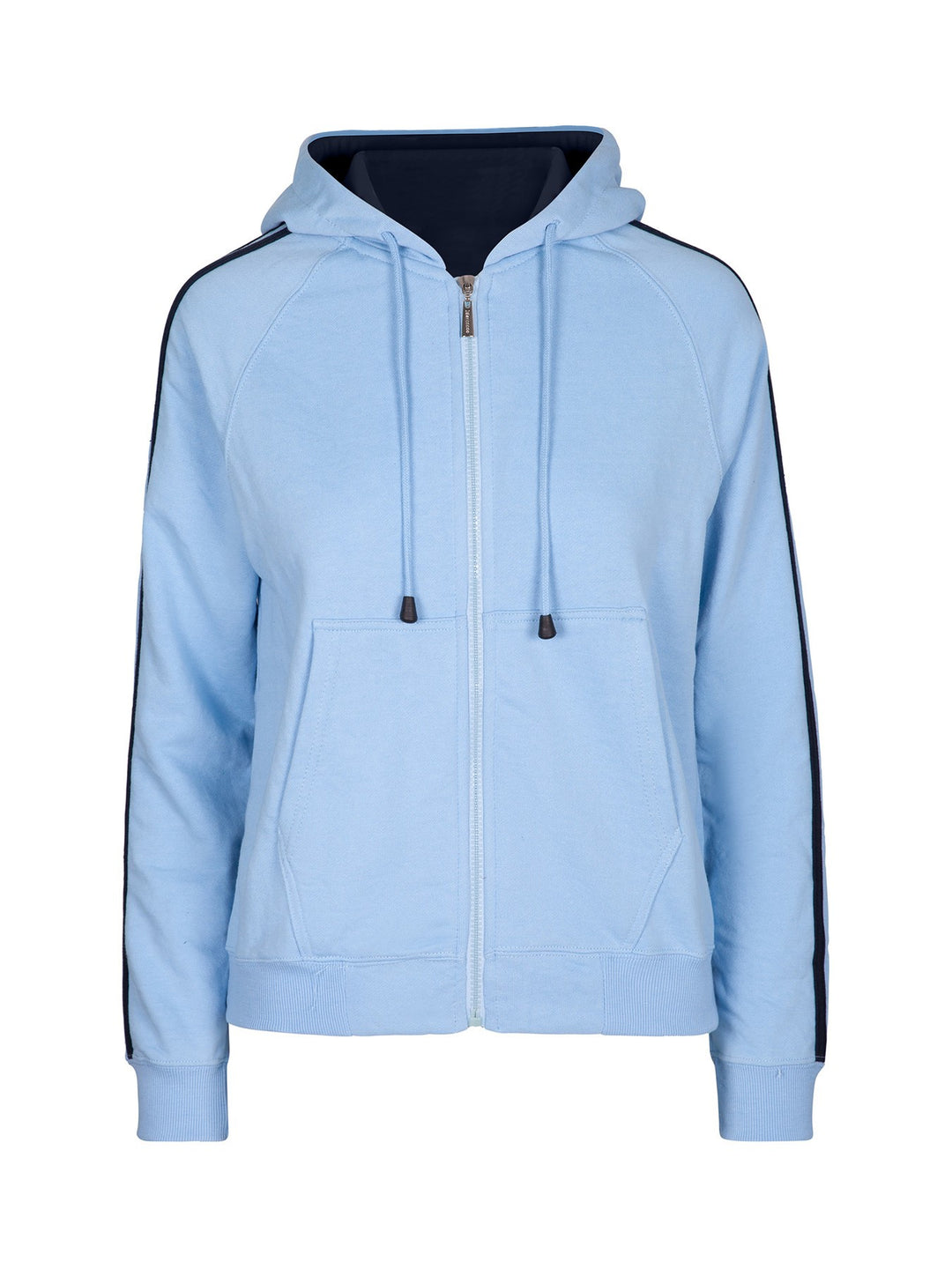 Ladies/Junior Stripe Sleeves Hoodies - F600UN