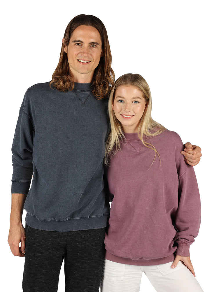 Unisex Stone Wash Sweatshirts - F800CW