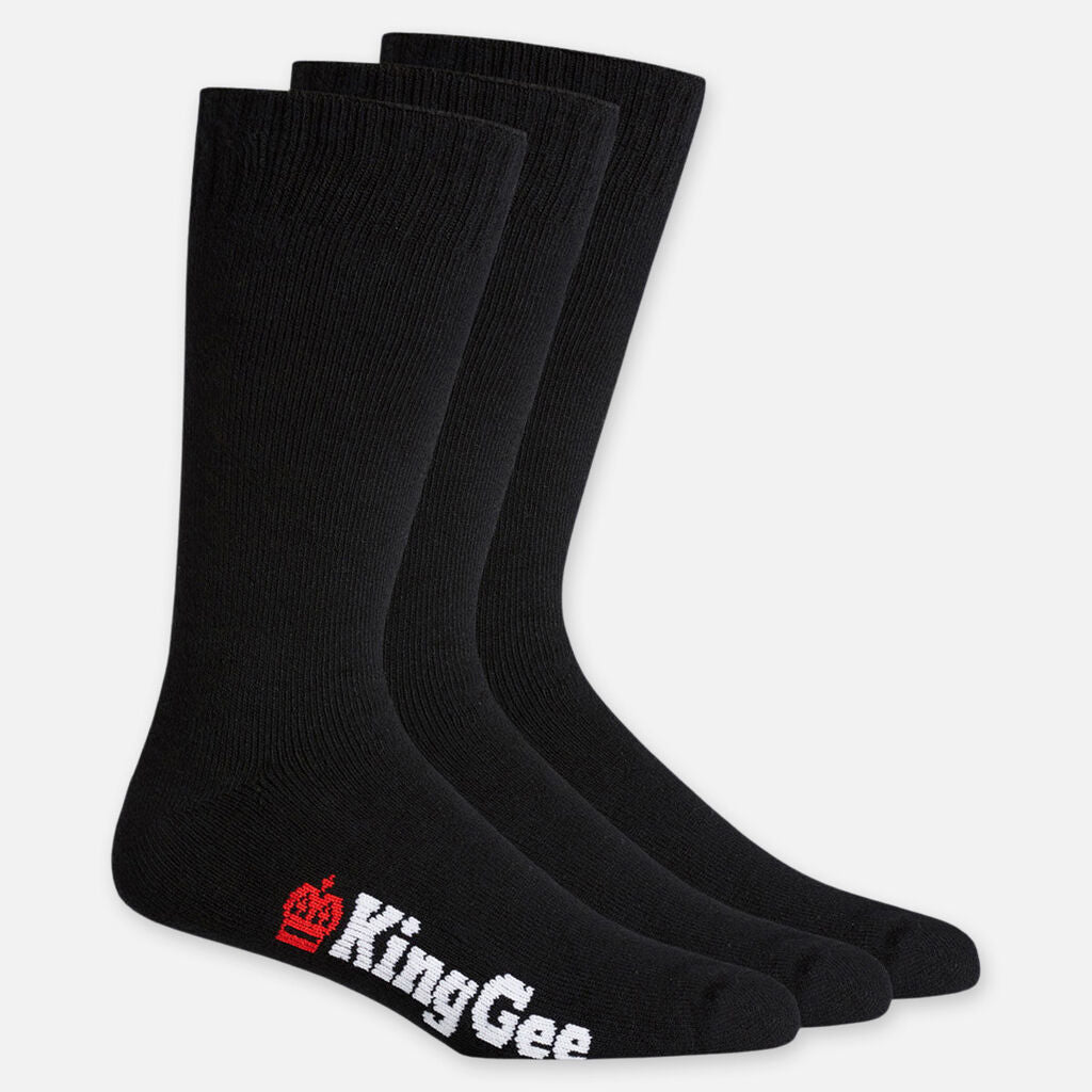 Men’s Bamboo Crew Work Socks - 3 Pack - K09230