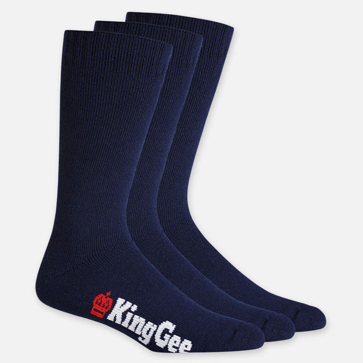 Men’s Bamboo Crew Work Socks - 3 Pack - K09230