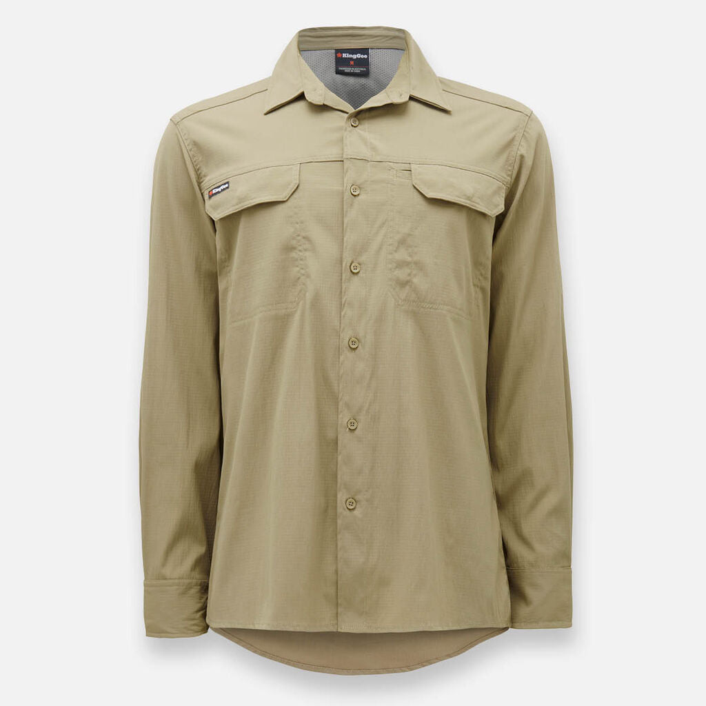 Drycool Lightweight Stretch Long Sleeve Work Shirt - K14023