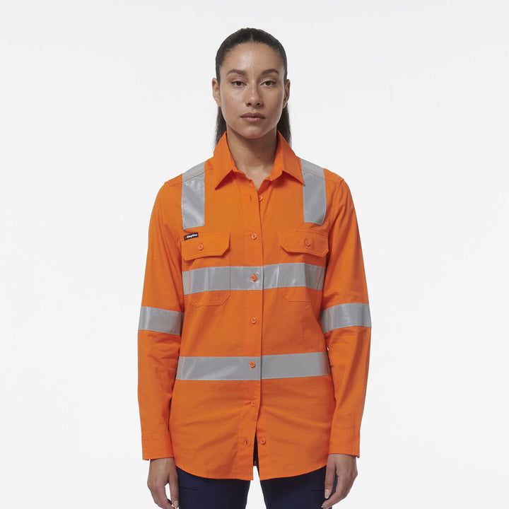 Women’s Workcool Vented Nsw Rail Shirt - K44203