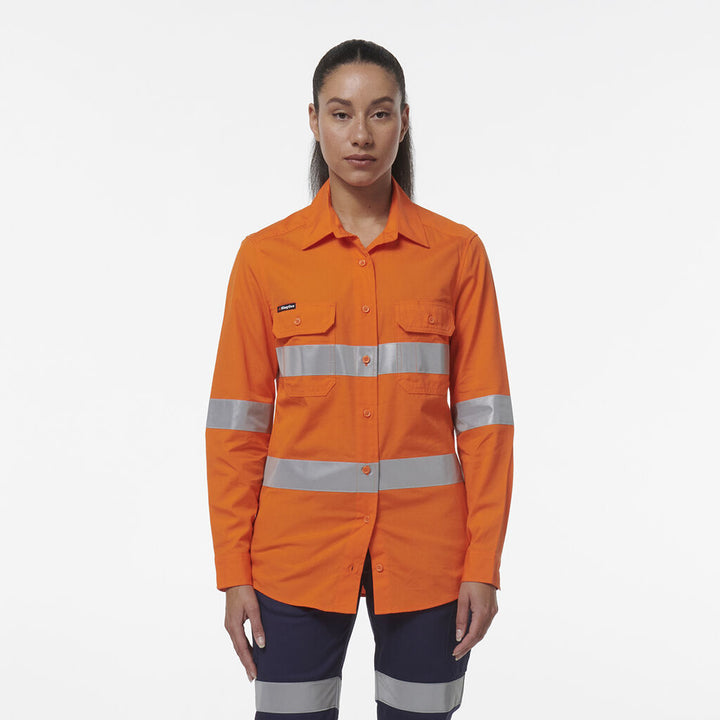 Womens Workcool Vented Reflective Shirt - K44231