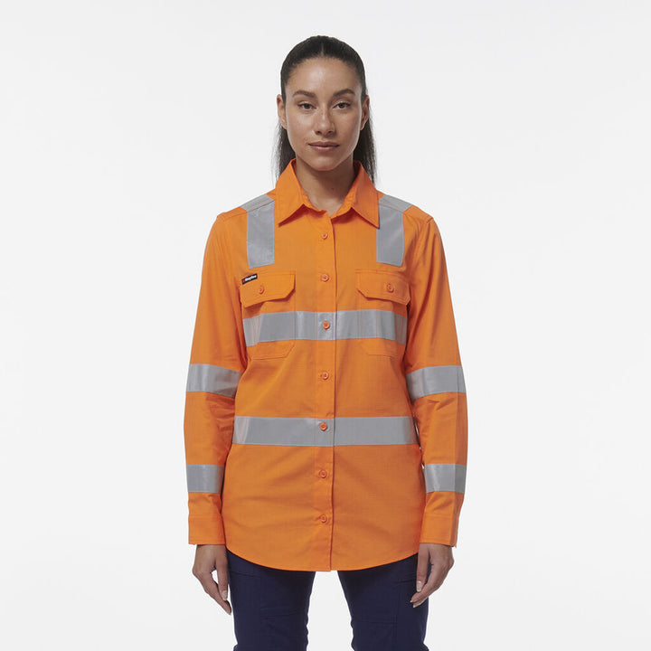 Women’s Workcool Vented Vic Rail Shirt- K44232