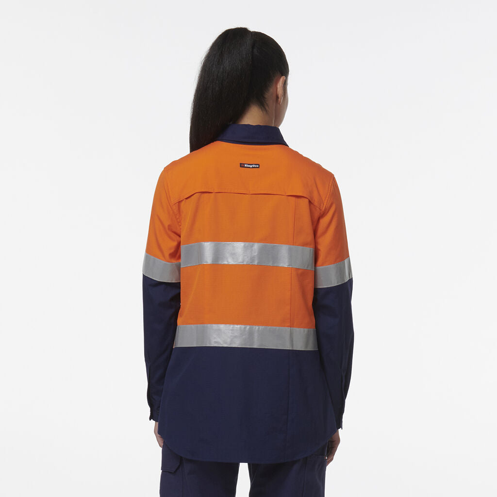 Womens Workcool Maternity Reflective Shirt - K44234