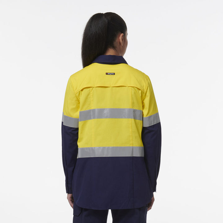 Womens Workcool Maternity Reflective Shirt - K44234