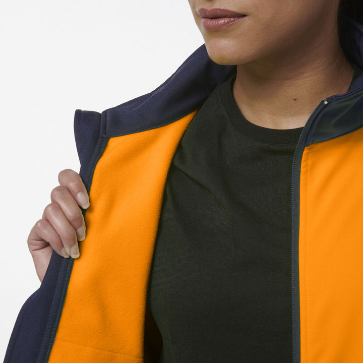 Women’s Reflective Spliced Soft Shell Jacket - K45006