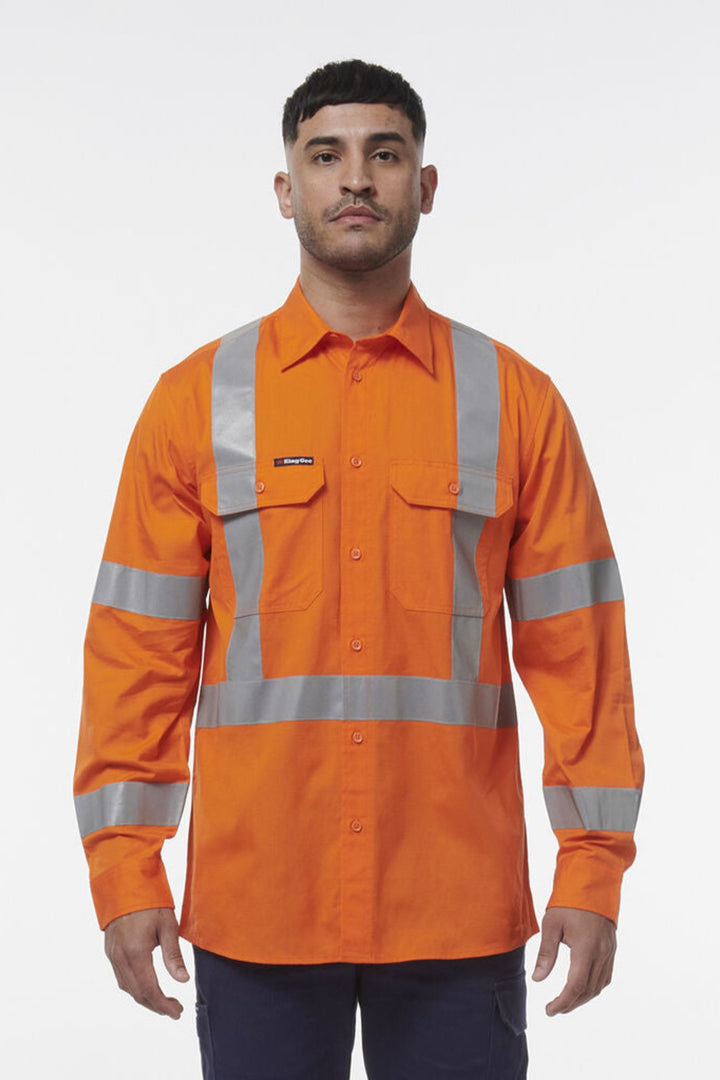 Workcool Vented Nsw Rail Shirt - K54016