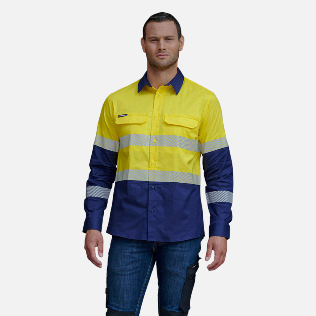 Workcool Pro Hi-Vis Two Tone Stretch Reflective Work Shirt - K54028