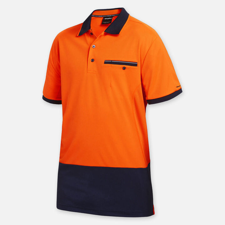 Workcool Hyperfreeze Hi-Vis Lightweight Short Sleeve Polo - K54845