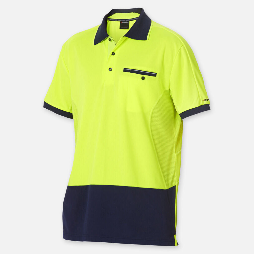 Workcool Hyperfreeze Hi-Vis Lightweight Short Sleeve Polo - K54845