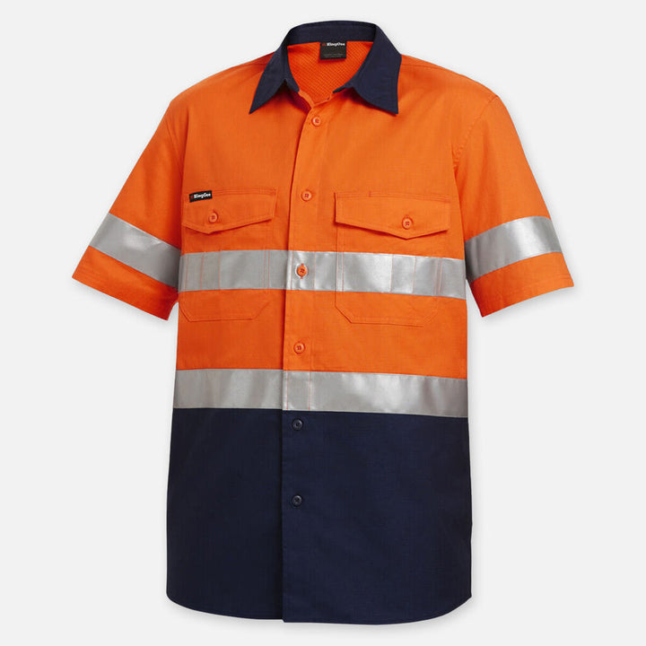 Workcool 2 Hi-Vis Reflective Short Sleeve Work Shirt - K54885