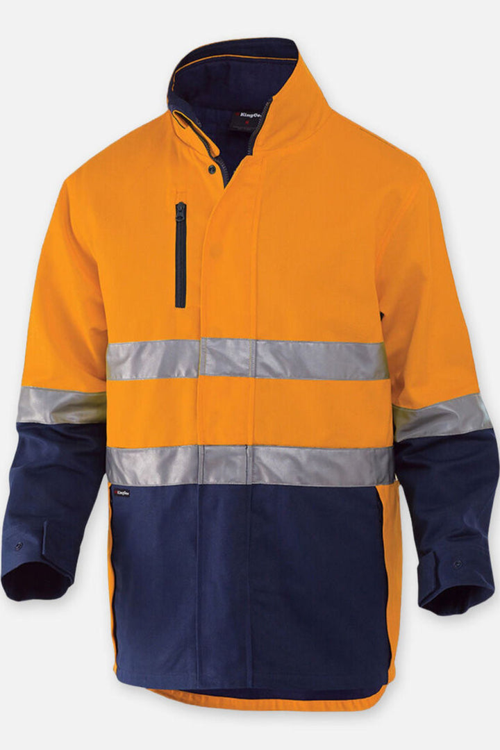 Originals 3 in 1 Hi-Vis Cotton Drill Reflective Work Jacket - K55400