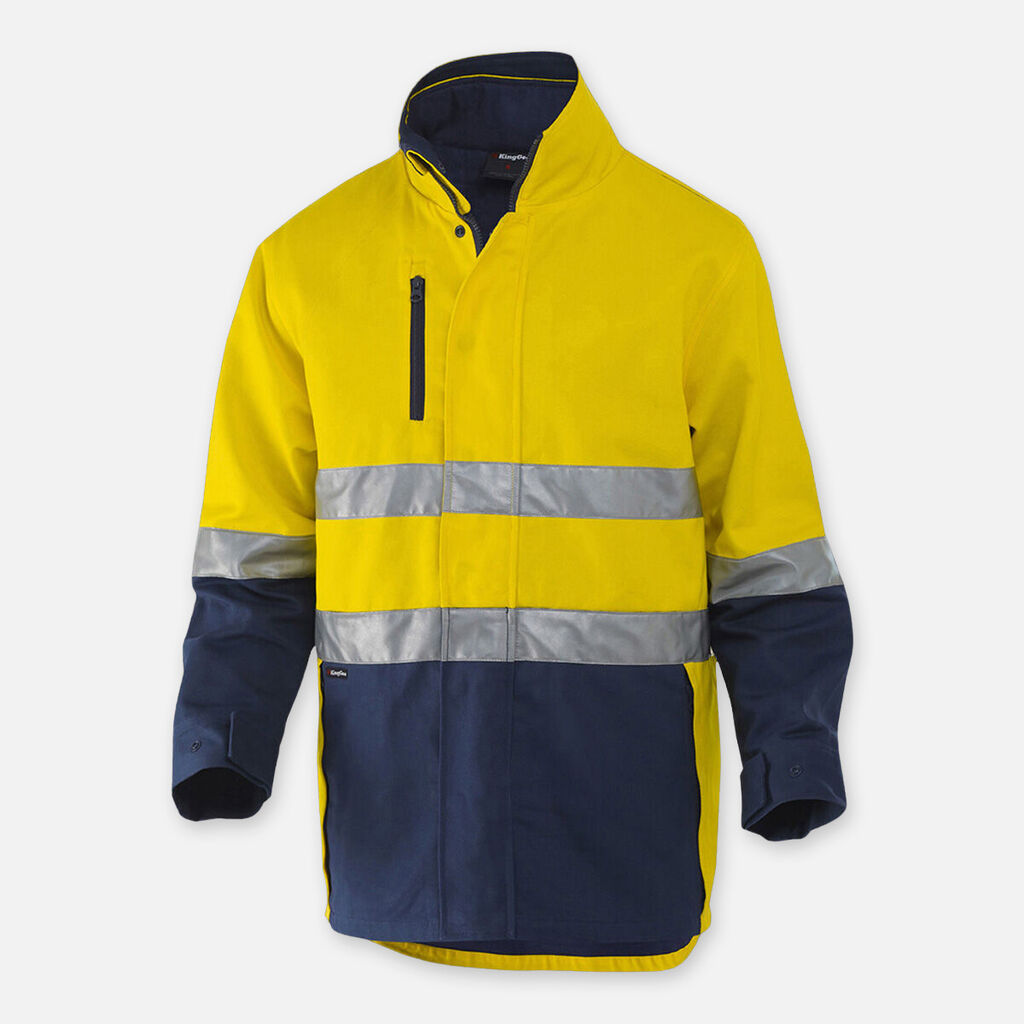 Originals 3 in 1 Hi-Vis Cotton Drill Reflective Work Jacket - K55400