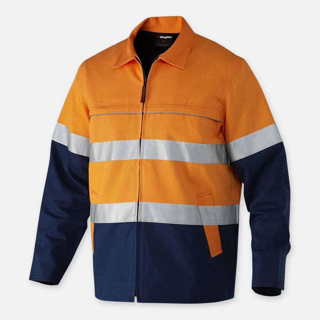 Originals Hi-Vis Reflective Cotton Drill Work Jacket - K55905