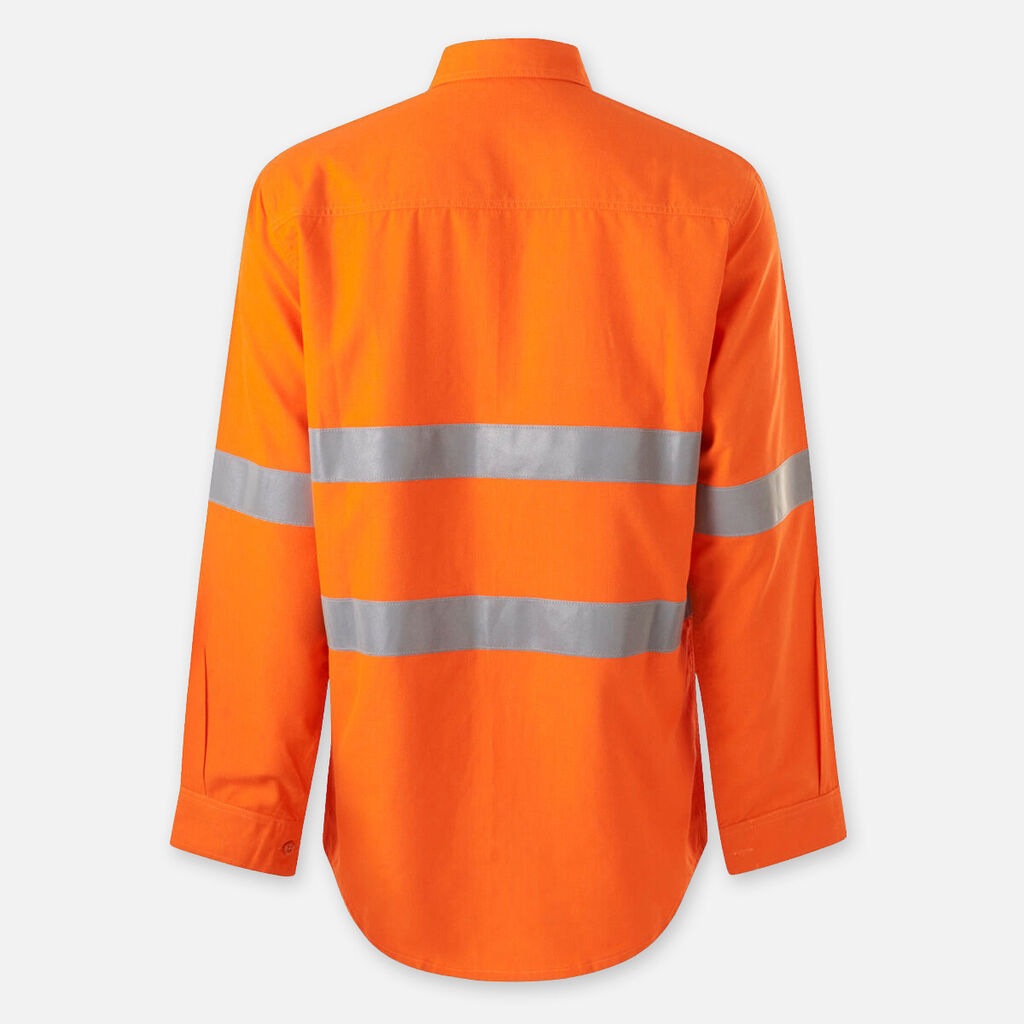 Women’s Shieldtec Lenzing FR Hi-Vis Open Front Taped Shirt - K84003