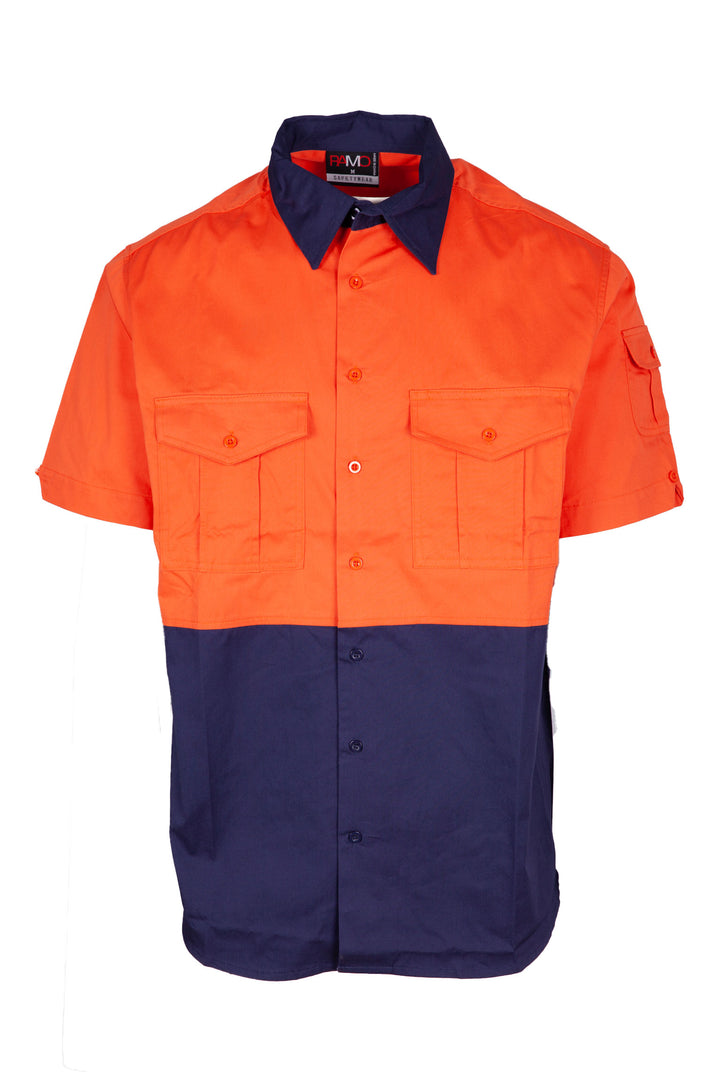 Combed Cotton Drill Short Sleeve - S007MS