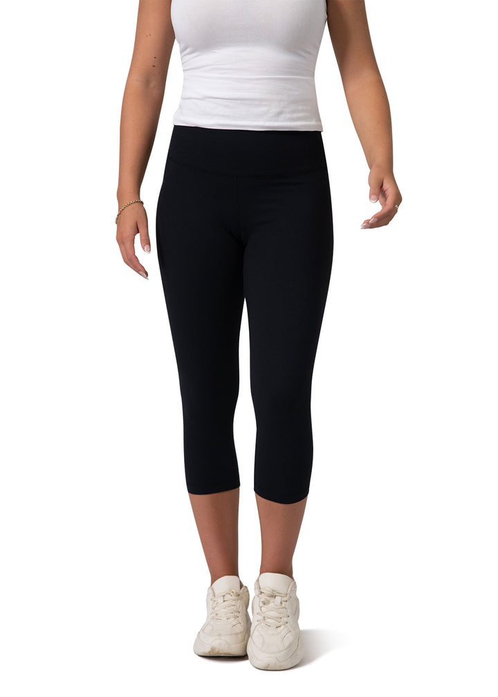 Ladies High-Rise 3/4 Leggings - S612LD