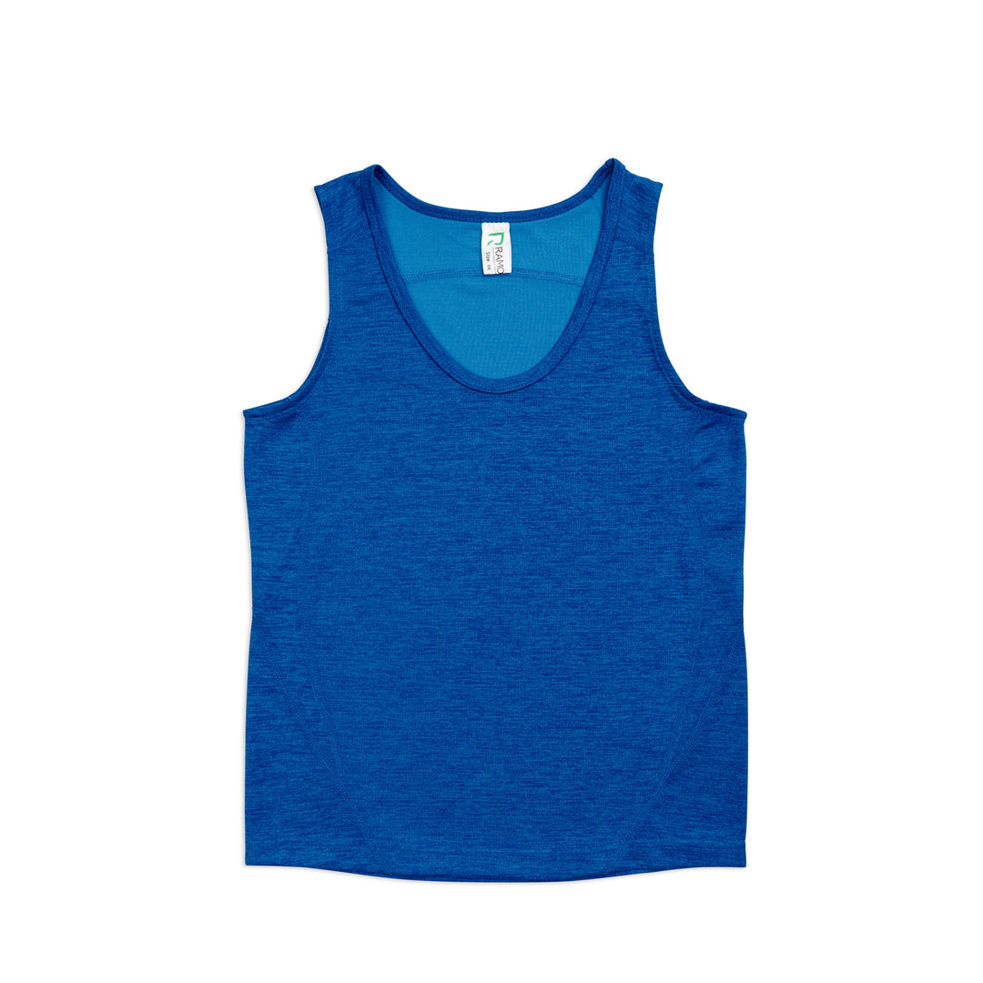 Kids Challenger 100% polyester Singlet - T308SGM