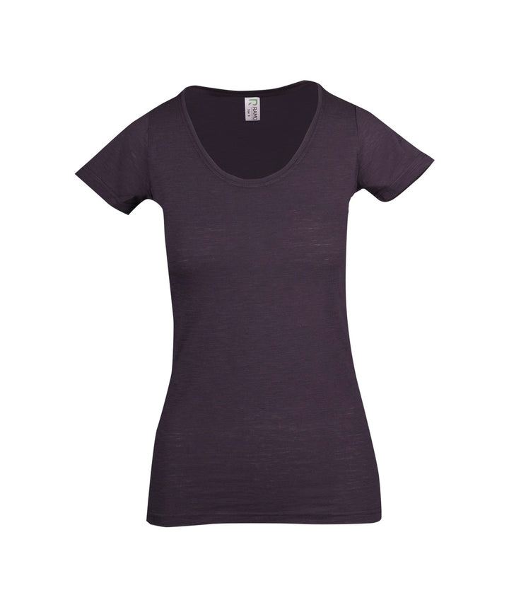 Women's Raw Cotton Wave T-shirt - T917LD