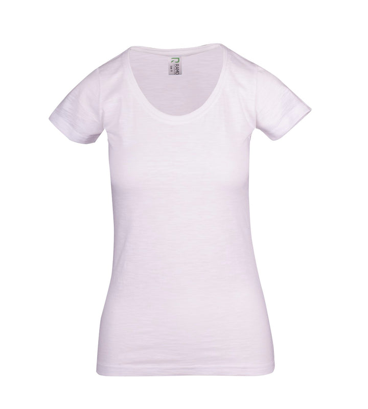 Women's Raw Cotton Wave T-shirt - T917LD