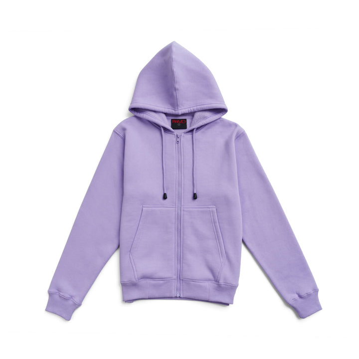 Ladies/Juniors Zipper Hoodies with Pocket - TZ66UN (12 Colours)