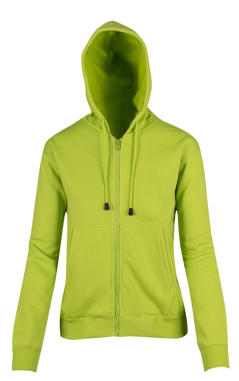 Ladies/Juniors Zipper Hoodies with Pocket - TZ66UN (12 Colours)