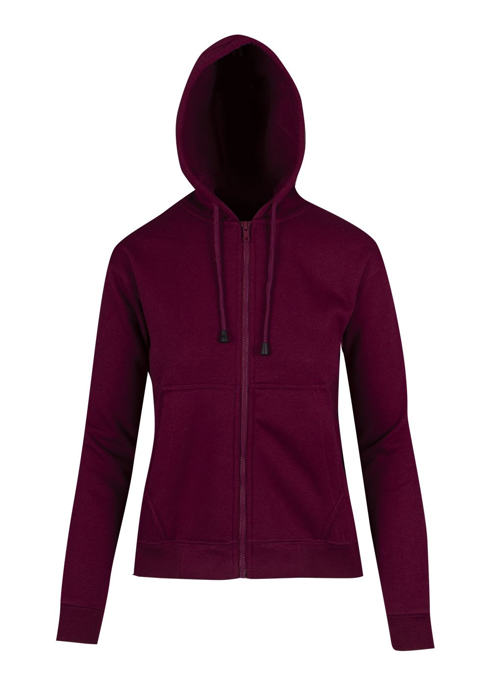 Ladies/Juniors Zipper Hoodies with Pocket - TZ66UN (12 Colours)