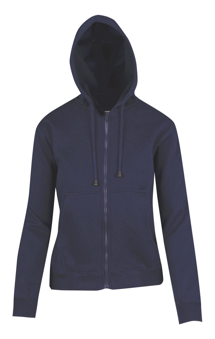 Ladies/Juniors Zipper Hoodies with Pocket - TZ66UN (12 Colours)