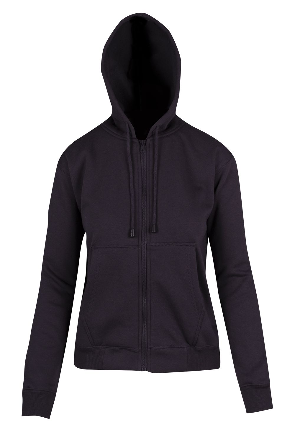 Ladies/Juniors Zipper Hoodies with Pocket - TZ66UN (12 Colours)