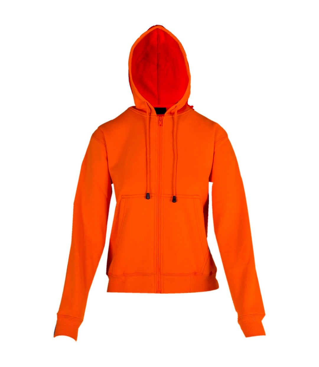 Ladies/Juniors Zipper Hoodies with Pocket - TZ66UN (12 Colours)