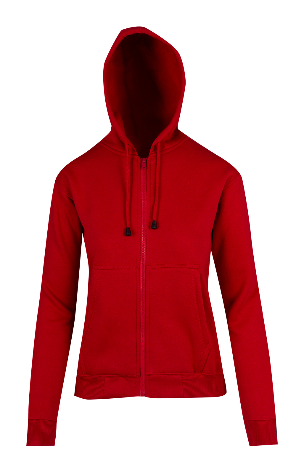 Ladies/Juniors Zipper Hoodies with Pocket - TZ66UN (12 Colours)