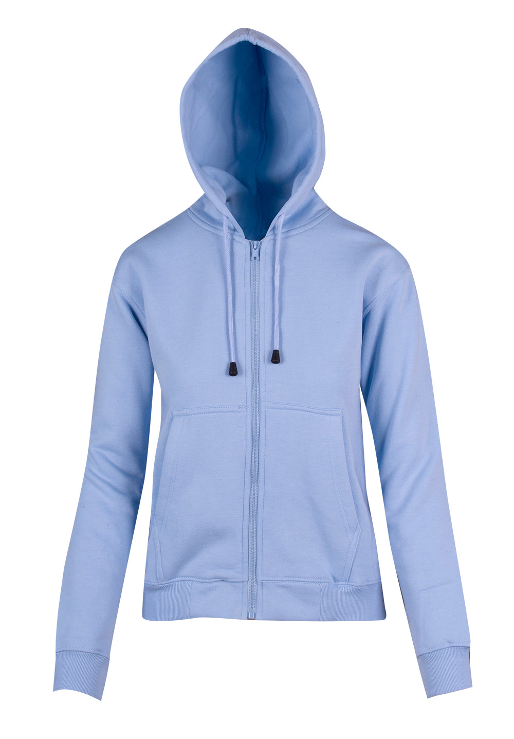 Ladies/Juniors Zipper Hoodies with Pocket - TZ66UN (12 Colours)