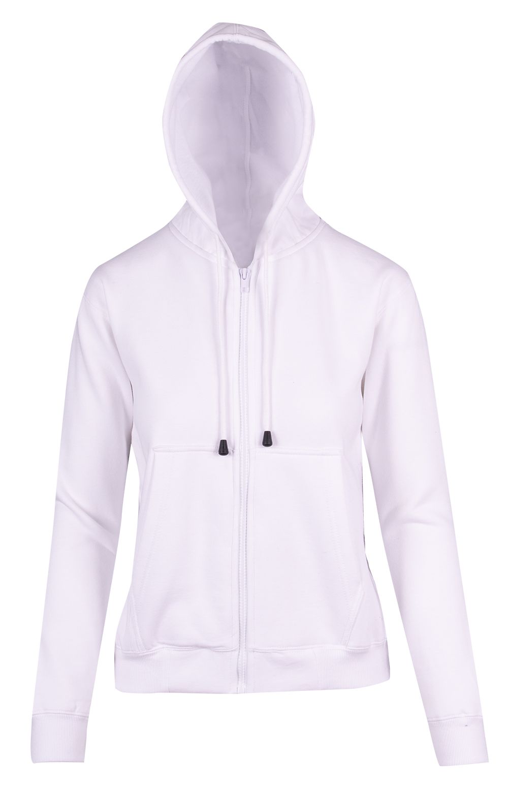 Ladies/Juniors Zipper Hoodies with Pocket - TZ66UN (12 Colours)