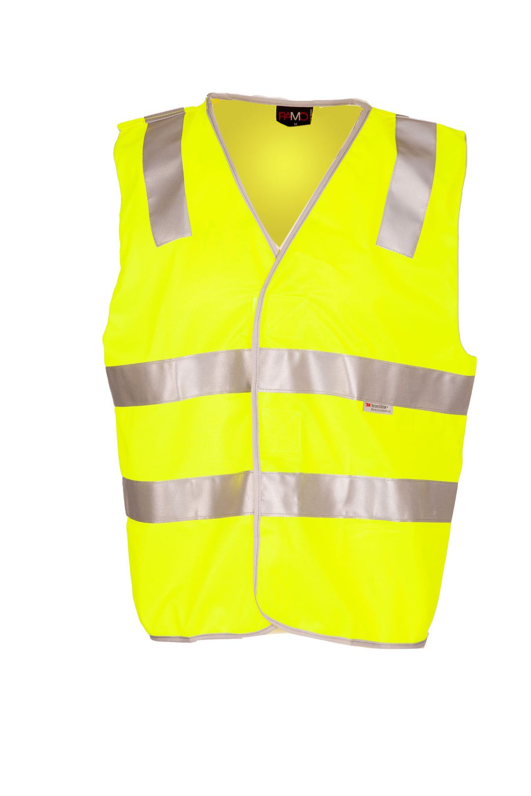 Polyeter Vest with Reflective Tape  - V001HP