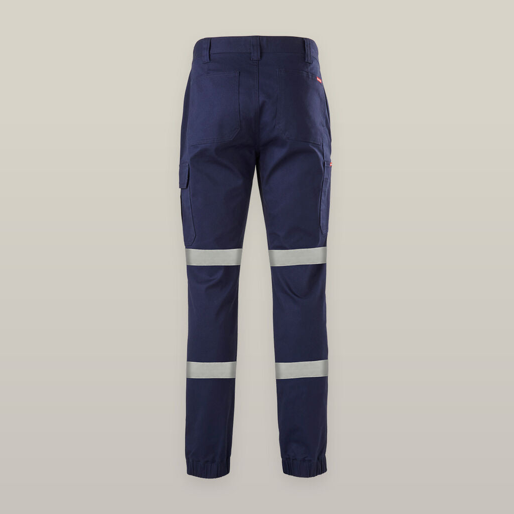 Cargo Cuffed Pant With Tape - Y02411