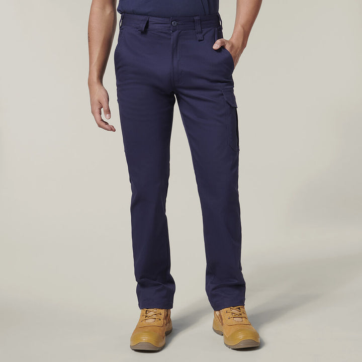 Core Relaxed Fit Stretch Cargo Work Pant - Y02597 (Navy)