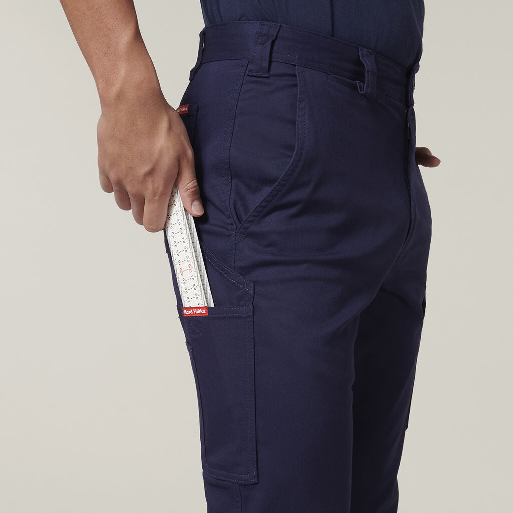 Core Relaxed Fit Stretch Cargo Work Pant - Y02597 (Navy)