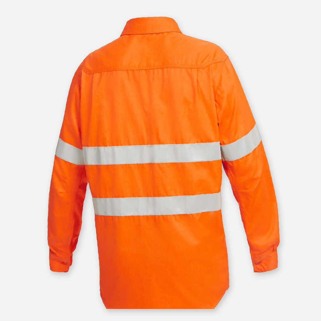 Shieldtec FR Hi Vis Closed Front Taped Shirt - Y04150