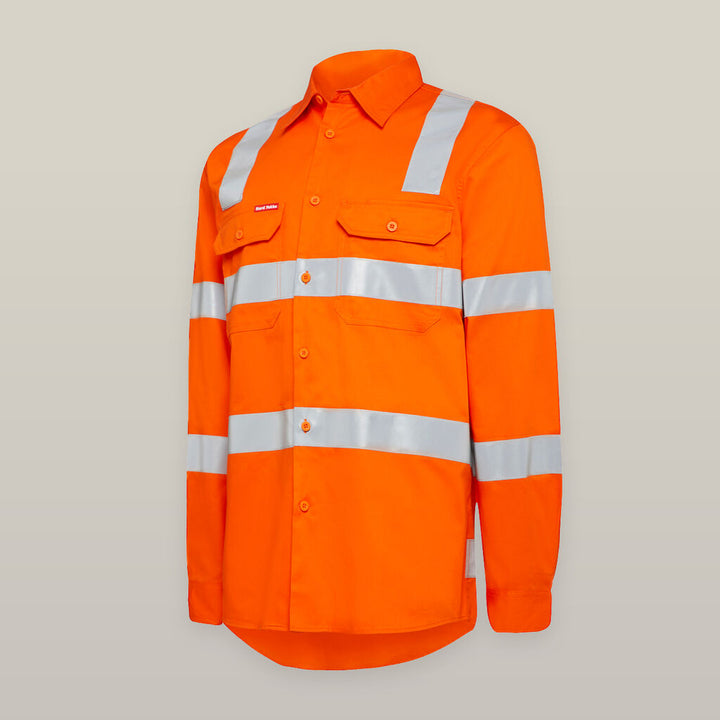 Long Sleeve Hi-Vis Biomoton Taped Shirt - Y04275