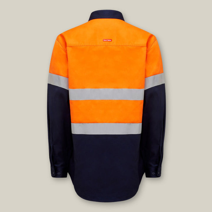 Core Hi-Vis 2 Tone Taped Cotton Drill Shirt - Y04610