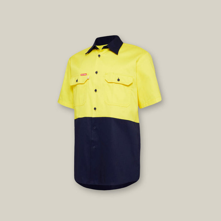 Core Hi-Vis Light Weight Vented Short Sleeve Cotton Shirt - Y04620