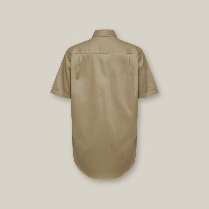 Core Short Sleeve Lightweight Vented Cotton Shirt - Y04625