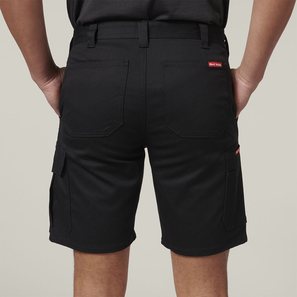 Core Relaxed Fit Stretch Cotton Work Cargo Short - Y05067