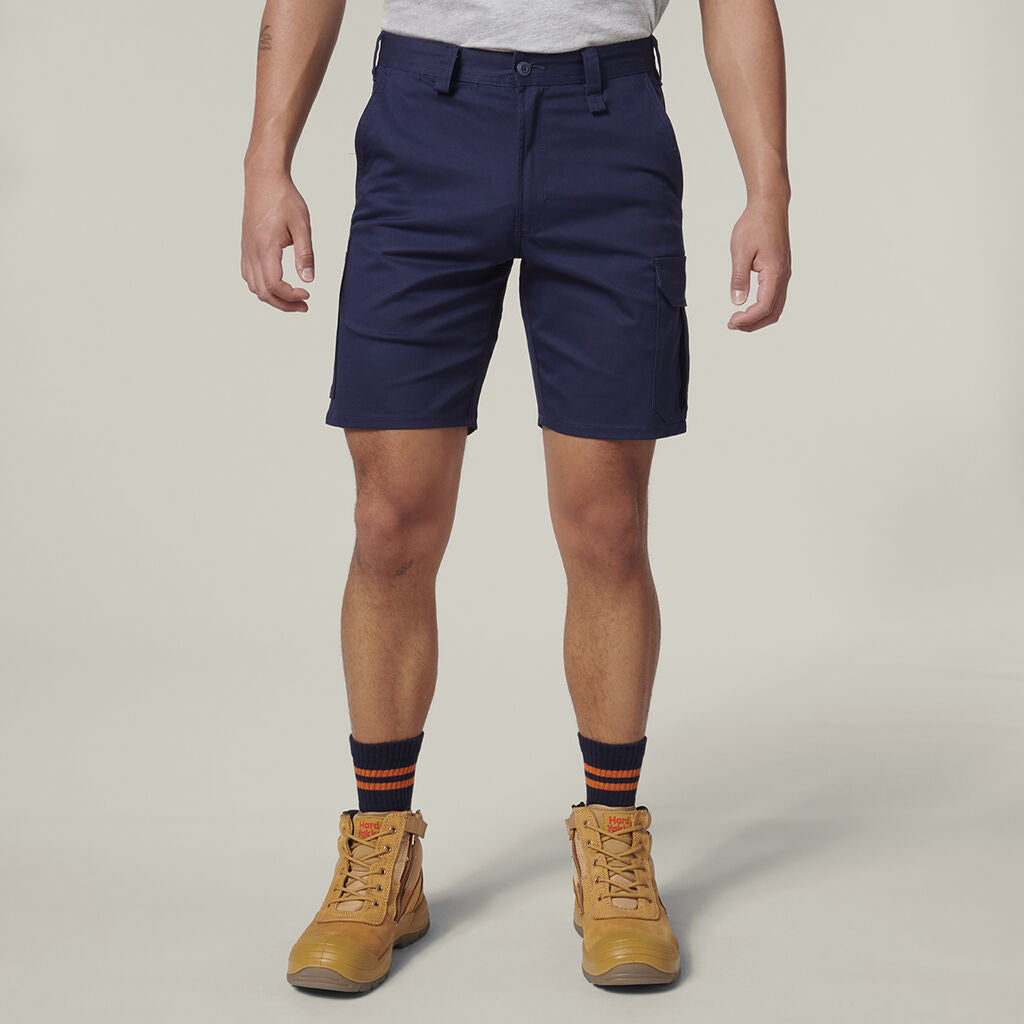 Core Relaxed Fit Stretch Cotton Work Cargo Short - Y05067