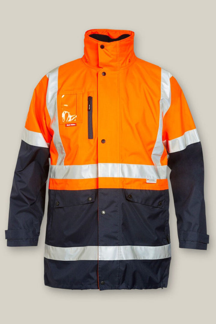 Hi-Vis 4-In-1 Taped Wet Weather Jacket - Y06057